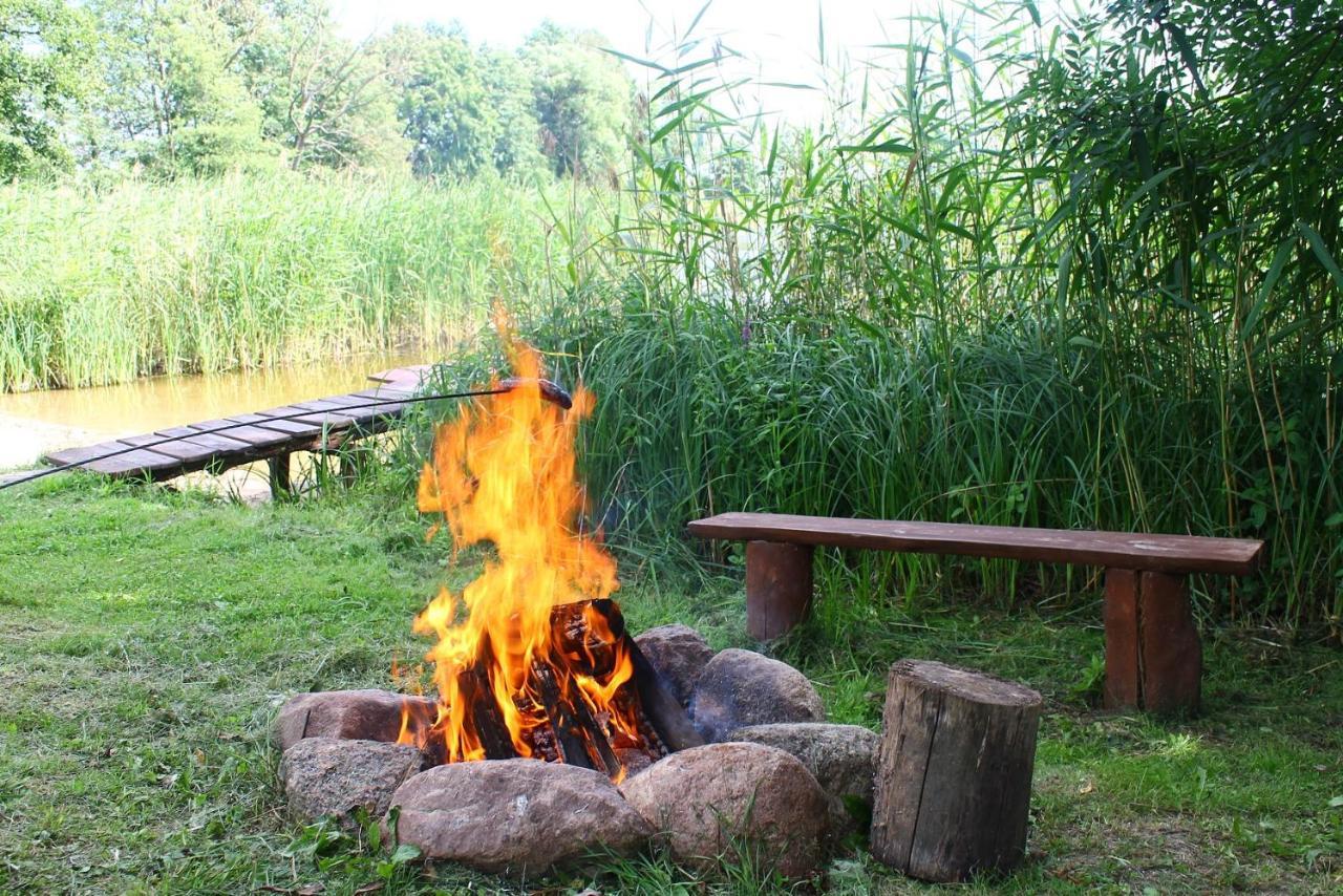 Bajkowe Mazury Domek Wakacyjny Mikołajki Esterno foto